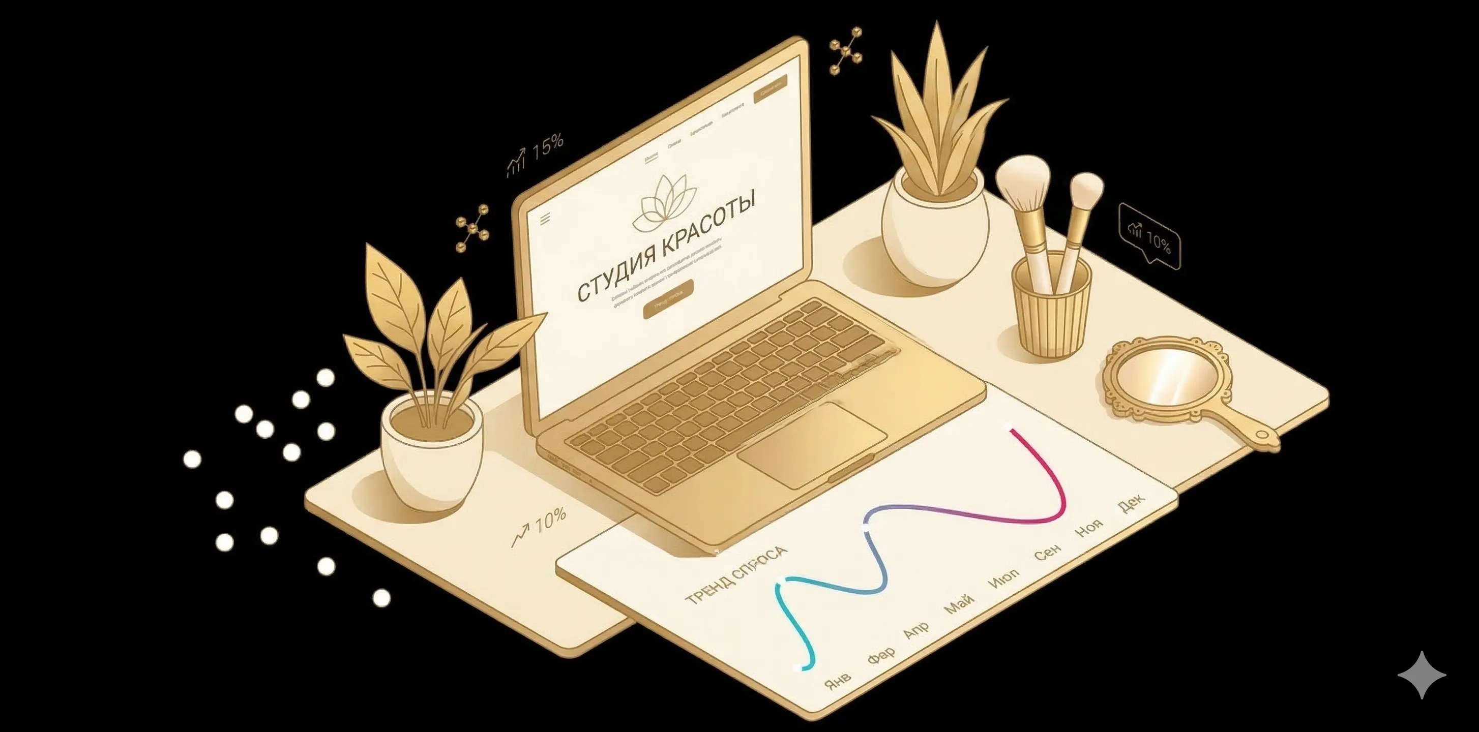 Beauty Salon Website: Structure, Design and Online Booking